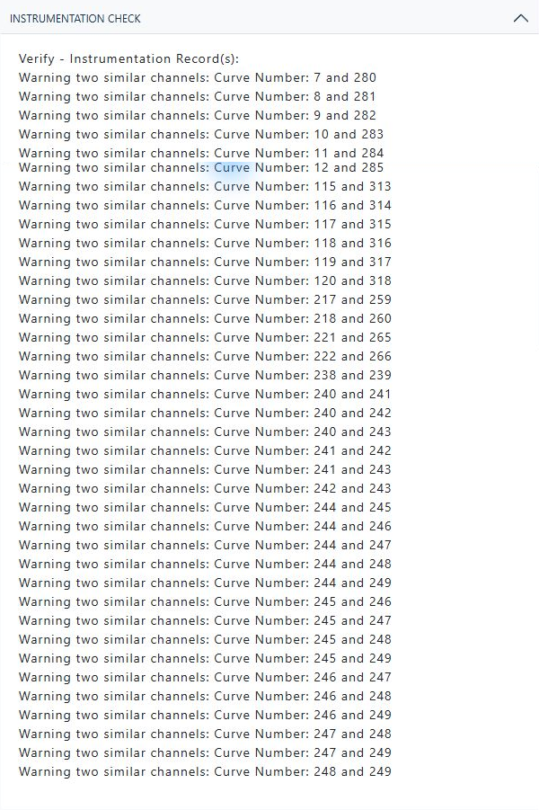 Instrumentation Check warnings for test 10099